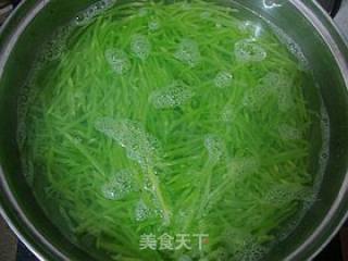 Simmered Lettuce Shreds recipe