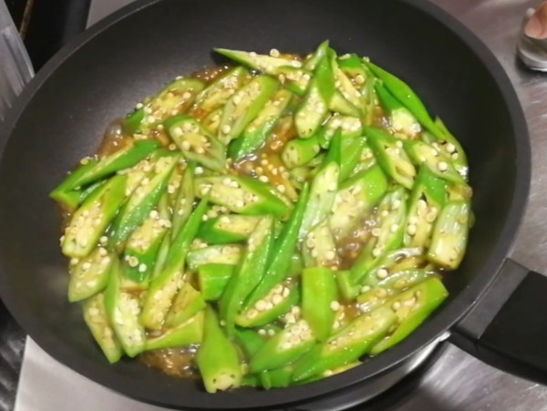 Garlic Okra recipe