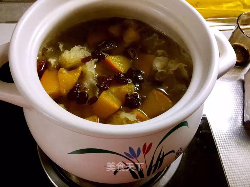 #trust之美# Tremella Pumpkin Porridge recipe