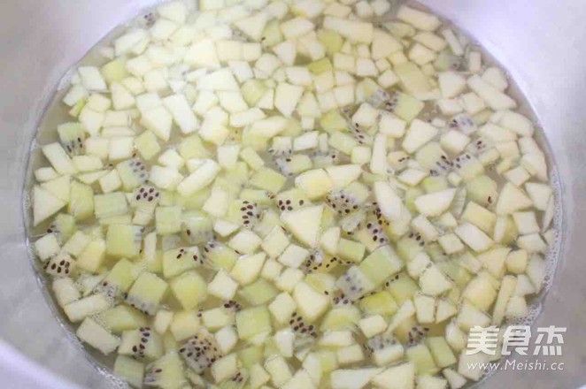 Apple and Kiwi Sweet Soup-the Best Fruit Sweet Soup for Babies recipe