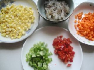 Stir-fried Shrimp with Colored Vegetables recipe