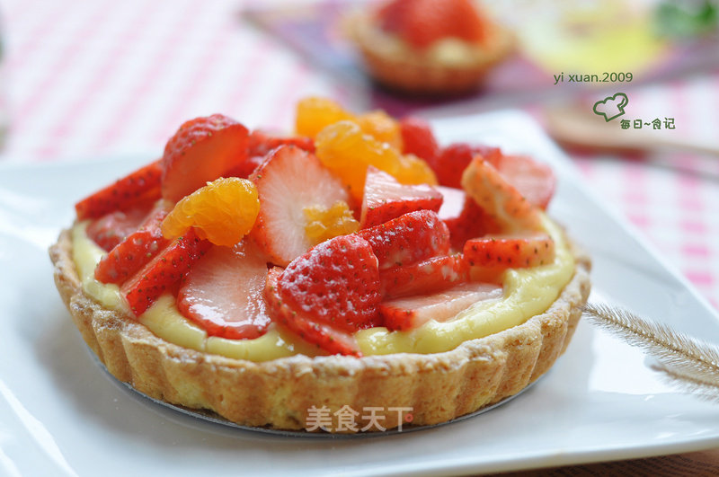 Fresh Strawberry Tart recipe