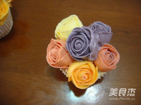 Flower Cup Cake recipe