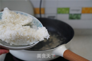 Rice with Red Cabbage Moss recipe