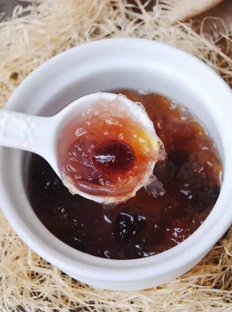 Peach Gum and Cranberry Bird's Nest recipe