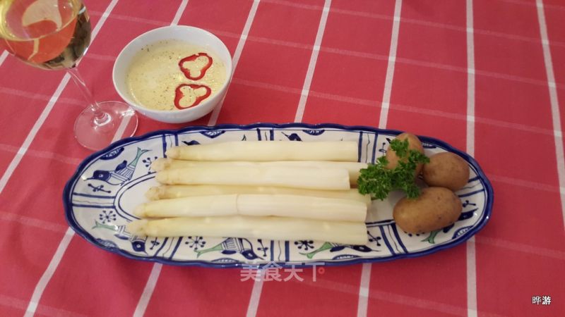 #trust of Beauty# White Asparagus with Sauce recipe