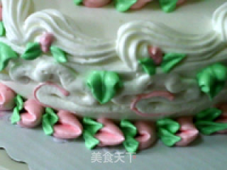 Decorated Cake: Xiangyun Tuo Shou recipe