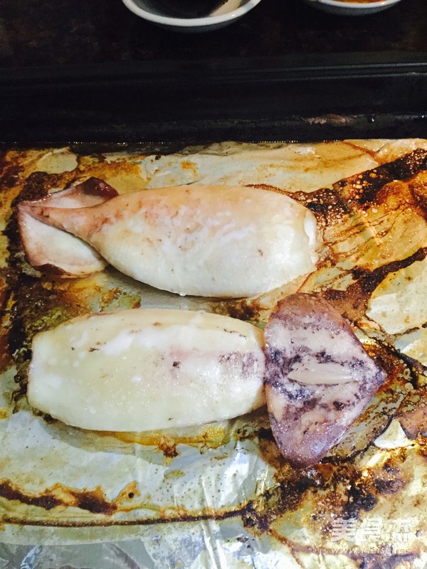 Grilled Squid Tube recipe