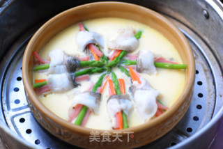 【fresh Vegetables and Fish Rolls with Steamed Eggs】——take The Steamed Eggs to The Next Level recipe