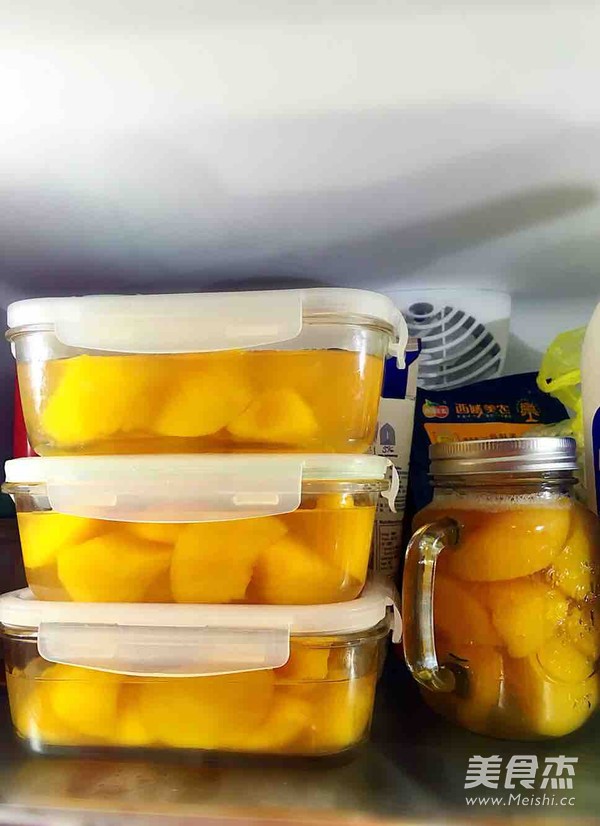 Canned Yellow Peach recipe