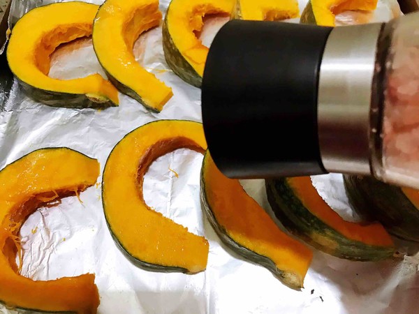 Soft Glutinous Sweet Roasted Pumpkin recipe