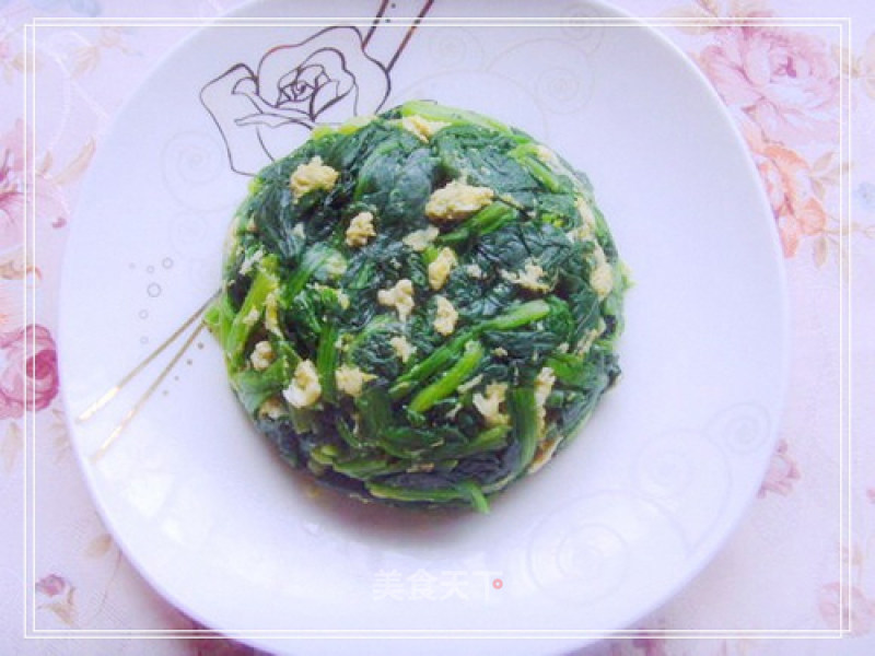 Spinach in Clear Soup. recipe