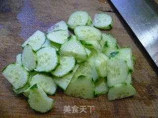 Tiger Skin Cucumber with Potatoes recipe