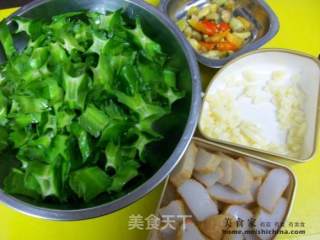 Home Cooking @@清炒四连豆 recipe