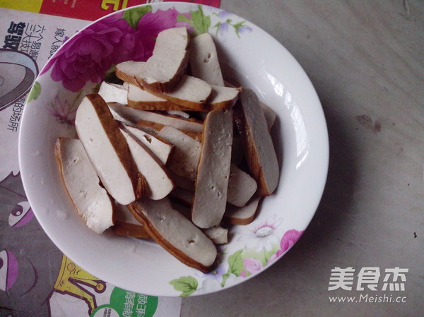 Celery Stir-fried Tofu recipe