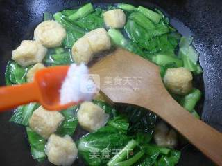 Oily Tofu, Vermicelli, Vegetable Core recipe