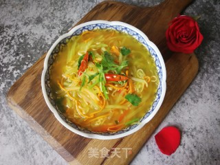 Bamboo Shoots Instant Noodles recipe