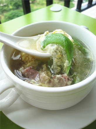 Salted Egg Pork and Water Melon Soup recipe