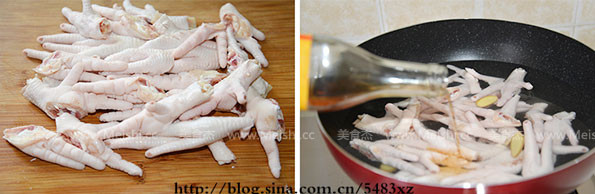 Thai Sweet and Spicy Chicken Feet recipe