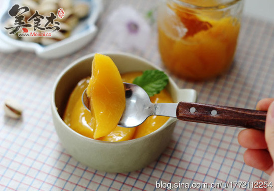 Canned Yellow Peach recipe
