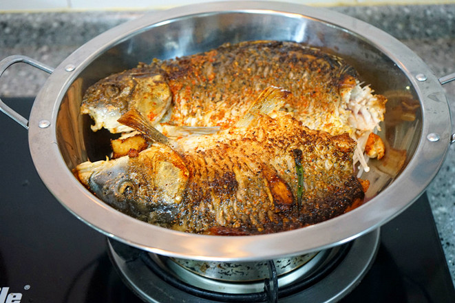 Spicy Grilled Fish-pan Version recipe