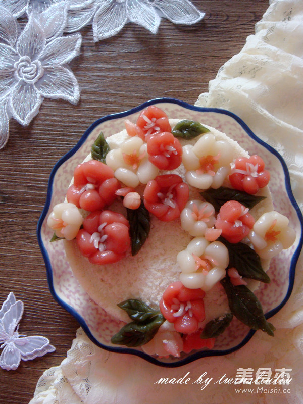 The Flower of Rice Cake Blooms So Good to Eat recipe