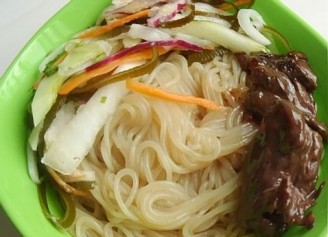 Black Pepper Beef Noodles recipe
