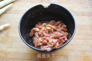 Stir-fried Pork with Rice White recipe