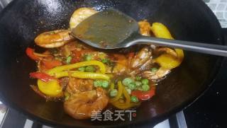 Fried Sea Prawns recipe