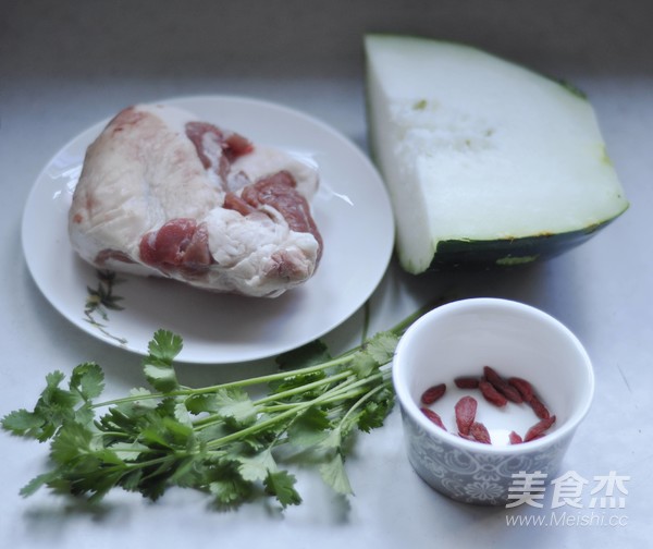 Winter Melon, Wolfberry and Lamb Soup recipe