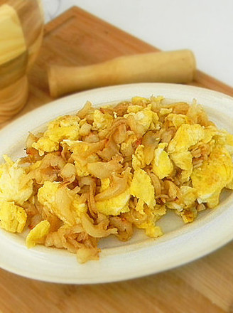 Fried Clam Meat with Egg recipe