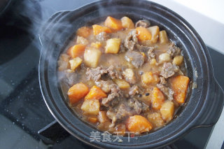 Potato Sirloin with Shacha Sauce recipe