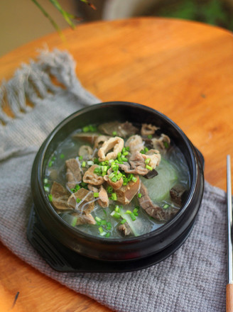 Beef Mixed Vermicelli Soup recipe