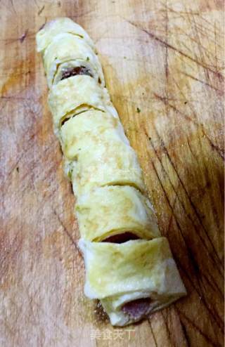 Emerald Meat Omelet recipe