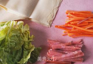 Vegetable Bean Curd Roll recipe