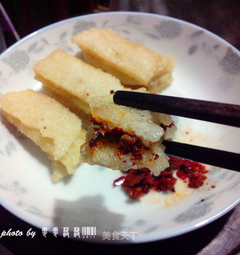 Pan-fried Rice Cakes-leftover Rice Becomes A Delicious Snack recipe