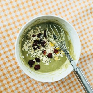 Matcha Oatmeal Muffins recipe