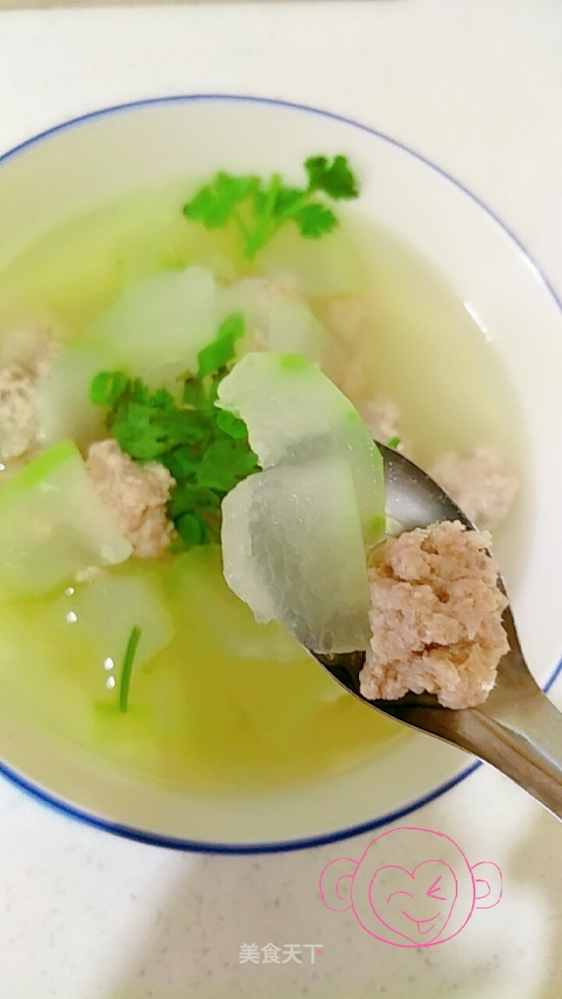 Winter Melon Meatball Soup recipe