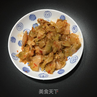 Stir-fried Pork with Mustard recipe