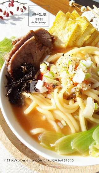 Beef Noodle Soup recipe