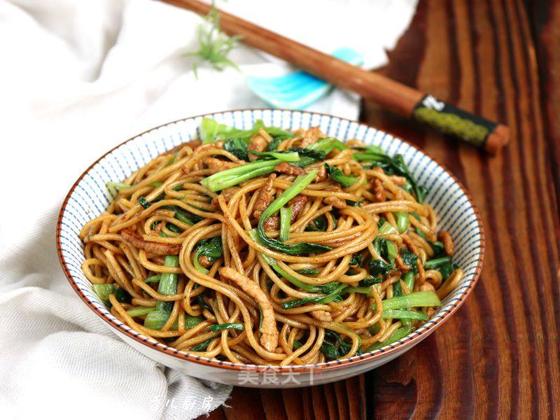 Stir-fried Noodles with Chicken Festive Pork recipe