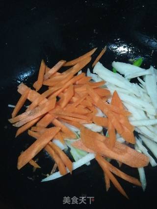 Lotus Root Carrot recipe