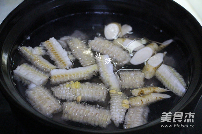 Corn Scented Bamboo Sun Pork Rib Soup recipe