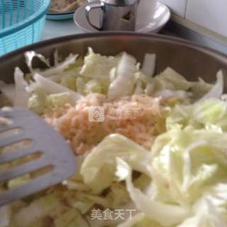 Shrimp Skin Meatballs with Fresh Chinese Cabbage recipe