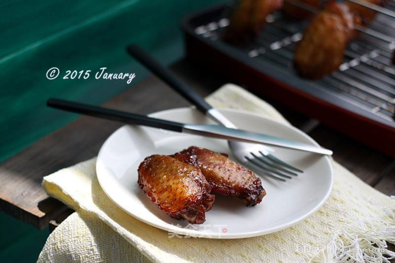 Honey Grilled Chicken Wings recipe