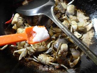 Stir-fried White Jade Crab recipe