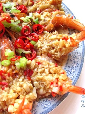 Garlic Open Back Shrimp recipe