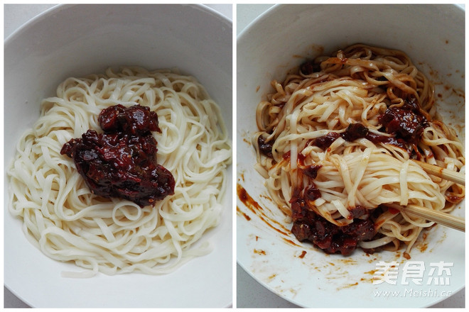 Braised Beef Sauce Noodles recipe