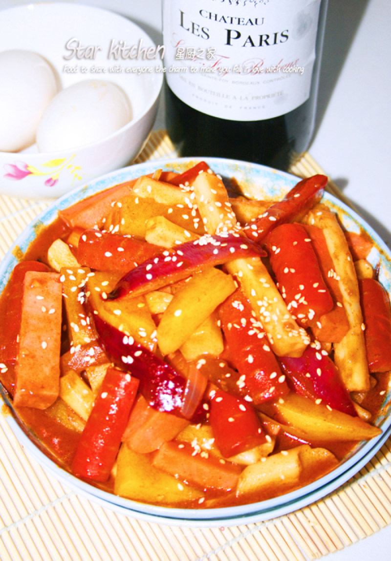 [improved and Upgraded Version] Korean Spicy Stir-fried Rice Cakes recipe