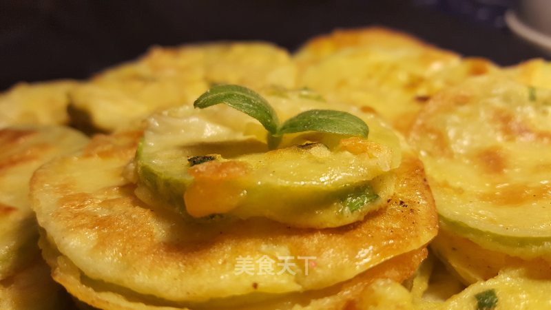 Fried Zucchini (korea Native Color) recipe